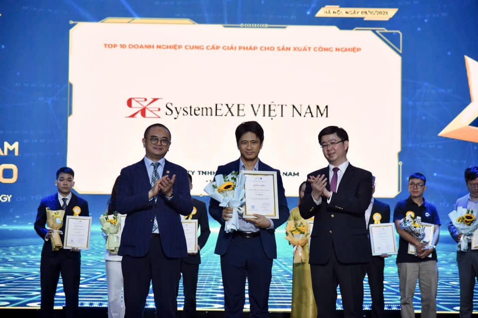 SystemEXE Việt Nam được vinh danh tại Top 10 Tech & Map 2025